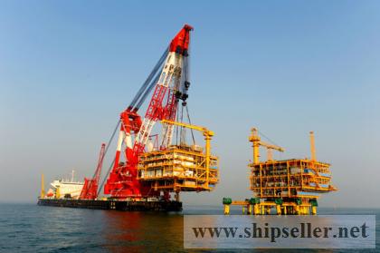 floating crane barge 100t-5000t hire rent sale buy