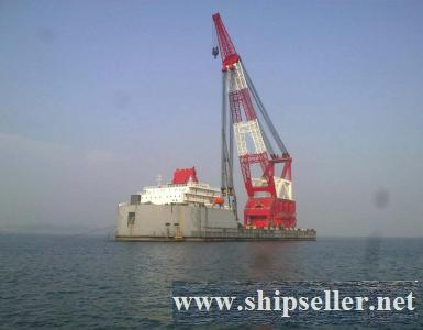 floating crane 3000t crane barge 3000ton for sale price 50million