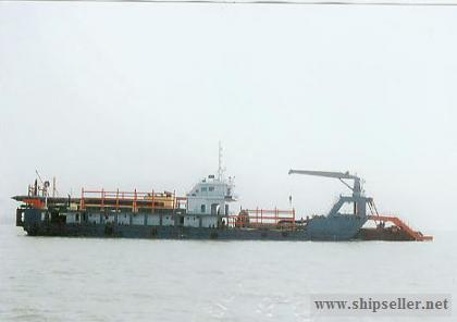2500 cubic meter Self-propelled cutter suction dredger
