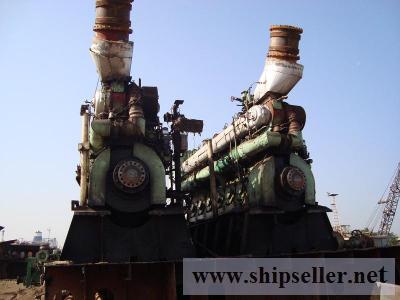 Sale of Pielstick Engines and Genuine Spare Parts at www.maritimepart.com