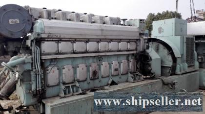 WARTSILA 8L20 diesel gensets available for sale