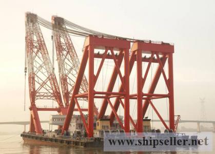 2600T A-TYPE FLOATING CRANE FOR SALE