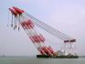 floating crane barge 100t to 5000t sell&charter 100t to 5000t (sheer-leg and full revolving) floatin