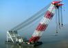 revolving floating crane barge 50t to 5000t sheerleg floating crane barge