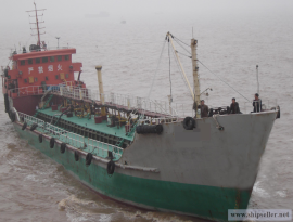 1000 DWT/1995built small product oil tanker, price:USD 0.52M