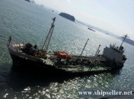 1225DWT/1988 JAPAN BUILT PRODUCT OIL TANKER FOR SALE
