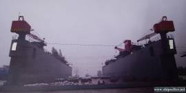 124.8M FLOATING DOCK