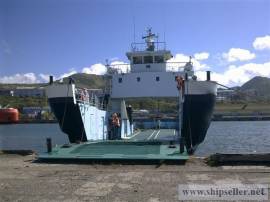133. RO-RO ferry for transport carriage