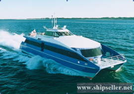 143P/1997built aluminum alloy catamaran passenger for sale