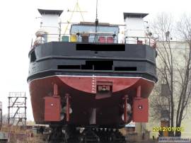 150. Dry cargo sea-river ship STK type, 1900 t.
