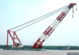 150t floating crane barge 150t crane barge 150 ton crane vessel 150t f