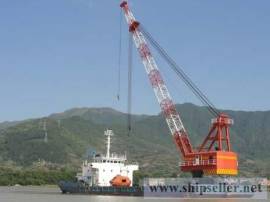 150ton self-propelled revolving floating crane