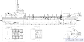 154. Self-propelled hopper dredger