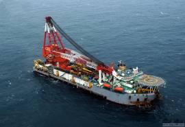 1600t floating crane 1600 ton floating crane barge sell supplier