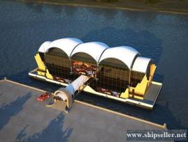 177. Floating hotel - office center