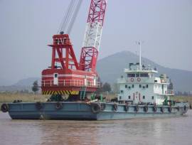 180t floating crane