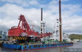 18m3  Grab dredger(NON-PROPELLER)