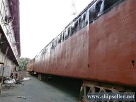192 . Hull barge with covers