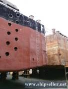 192 . Hull barge with covers