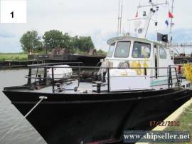 1969 Halter built 73' x 17' x 10' Commercial Dive Boat