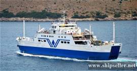 1987Blt,Class RINA, 750Pax RoRo Passenger Ferry for Sale