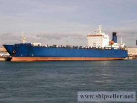 1992 Built Cargo Ro Ro with Stern Starboard Quarter Ramp For Sale