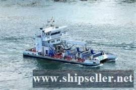 1994 118' x 44' x 7' Steel Trash Skimmer