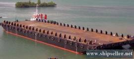 2 Units 2500DWT Deck Barge/1600HP Landing Craft for Sale