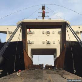 2 Units N/B, 13000DWT LCT Front Bridge Drive Self Propelled Deck Barge