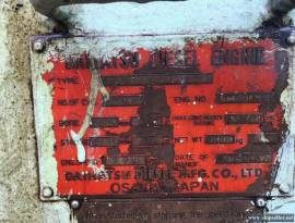 2 x  DAIHATSU 6DL-28 USED Diesle Engine for sale