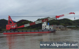 200T, 1994Blt Revoving Floating Crane Barge for sale