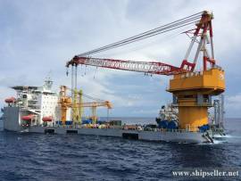 2014Blt,Class CCS, 800T Multi-purpose Crane Barge for Sale
