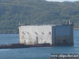 249. Covered floating dock. ?