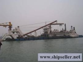 2500 M3/H CUTTER SUCTION DREDGER FOR SALE