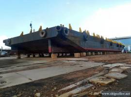 250FT X 80FT X 16FT FLAT TOP DECK BARGE FOR SALE