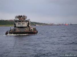 251. Not self-propelled floating crane 