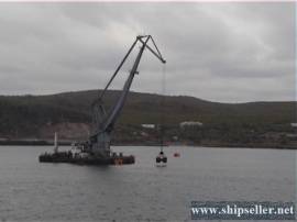 270 . Self-propelled floating crane 