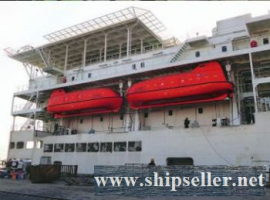 300 Man Accommodation, Pipe Laying, Heavy Lift Work Barge For sale