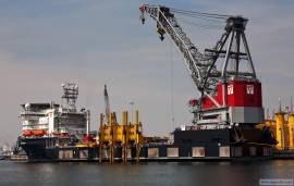3000t Floating Crane 3200t 3500t 3600t 3800t crane barge
