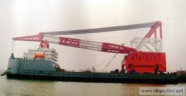 3000t Floating Crane charter rent 3000 ton crane barge