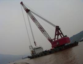 300t floating crane