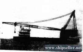 300t floating crane