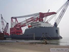 3200t Floating Crane charter rent 3200 ton crane barge