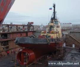 340-1. Ice classed tug 3300 h.p. 190 000 EURO