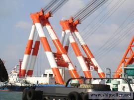 3600TON FLOATING CRANE FOR SALE BLT 2008 KOREA