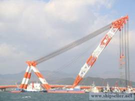3600TON FLOATING CRANE FOR SALE BLT 2008 KOREA