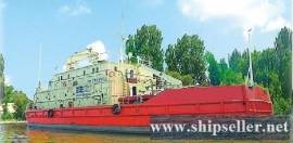416. Non proppeled research ship
