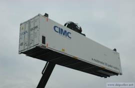 45ft European pallet wide reefer container
