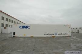 45ft European pallet wide reefer container