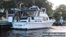 48' Offshore Cockpit Trawler Yachtfish 1986